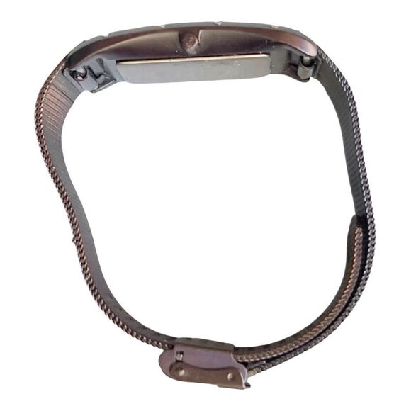 SKAGEN DENMARK Titanium 338LTMD Brown Metallic Mens Watch New Battery Installed